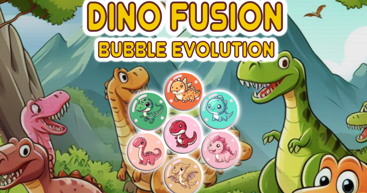Imagen Dino Fusion Bubble Evolution