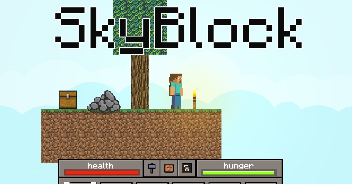 Imagen Skyblock Minecraft