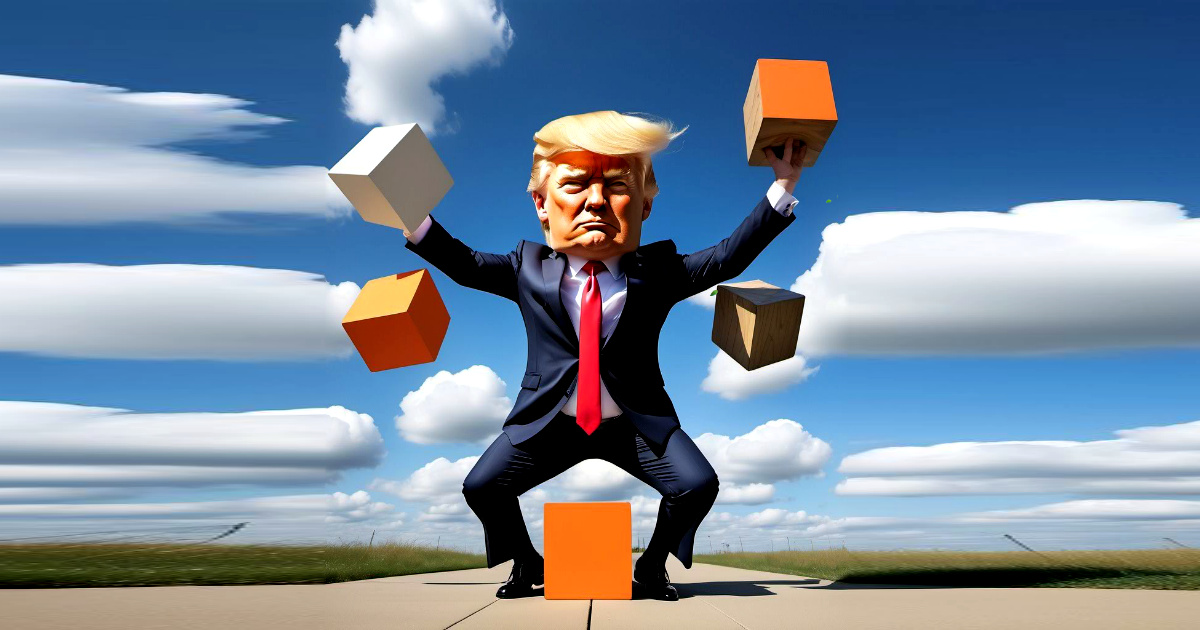 Imagen Trump Wobble Walk Challenge